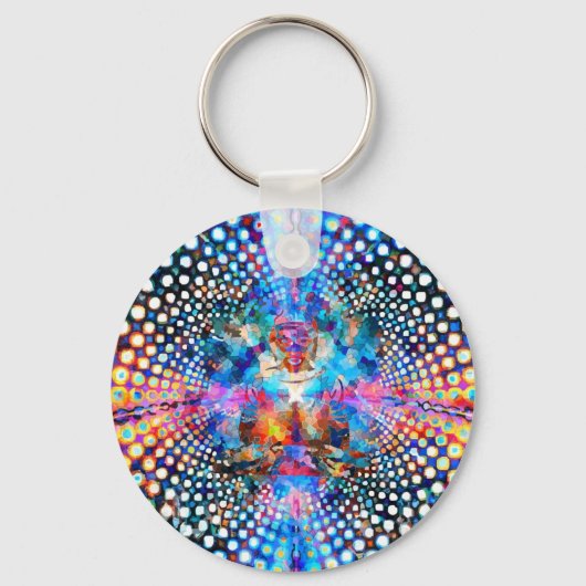 Indra's Net キーホルダー (正面)