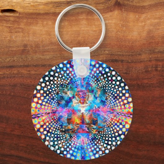 Indra's Net キーホルダー (正面)