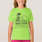 INDUCTION Tシャツ (正面)
