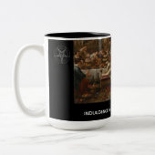 Indulgence is the Purpose of Life ツートーンマグカップ (左)