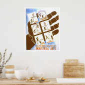 Industrial Arts Jobs 1936 WPA ポスター (キッチン)