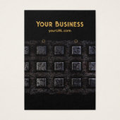 Industrial Black 2 Earring Holder Display Cards (正面)