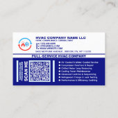 Industrial Chiller Systems Cooling Services | HVAC 名刺 (裏面)