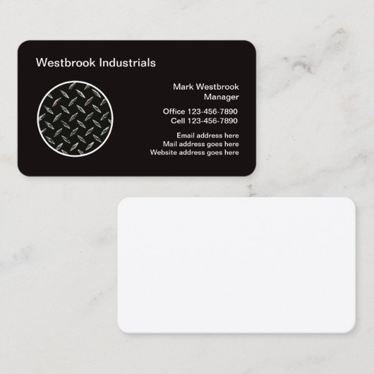 Industrial Commercial Enterprise名刺 名刺 (正面/裏面)