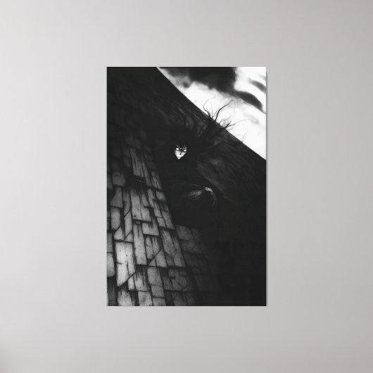 industrial easy art キャンバスプリント (正面)