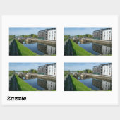 Industrial Echoes: Modern Living on the Wakefield 長方形シール (シート)