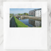 Industrial Echoes: Modern Living on the Wakefield 長方形シール (バッグ)