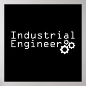 Industrial Engineering Funny Engineer ポスター (正面)