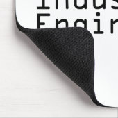 Industrial Engineering Funny Engineer マウスパッド (コーナー)