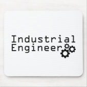 Industrial Engineering Funny Engineer マウスパッド (正面)