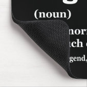 Industrial Engineering Funny Engineer マウスパッド (コーナー)