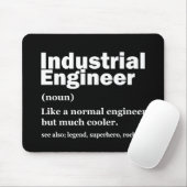 Industrial Engineering Funny Engineer マウスパッド (マウス)