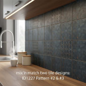 Industrial Geometric Pattern #2 ID1227 タイル