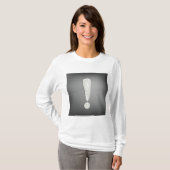 Industrial Grunge Exclamation Mark Symbol Tシャツ (正面フル)
