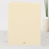 Industrial Grunge Teacher  – Vintage Classroom サンキューカード (裏面)