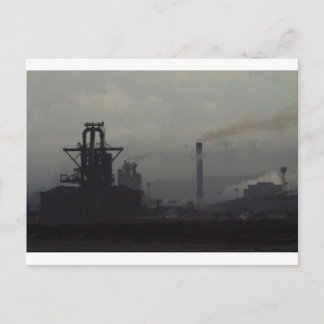 Industrial Landscape、レッドカー ポストカード