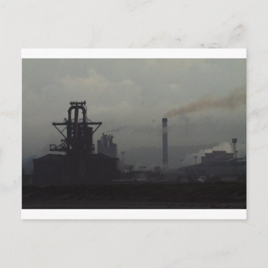 Industrial Landscape、レッドカー ポストカード (正面)