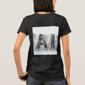 Industrial Letterform – AI Tシャツ (裏面)
