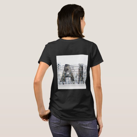 Industrial Letterform – AI Tシャツ (裏面フル)