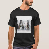 Industrial Letterform Architecture Art Tシャツ (正面)