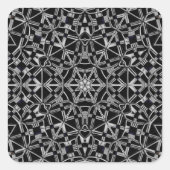 Industrial Mandala  スクエアシール (正面)