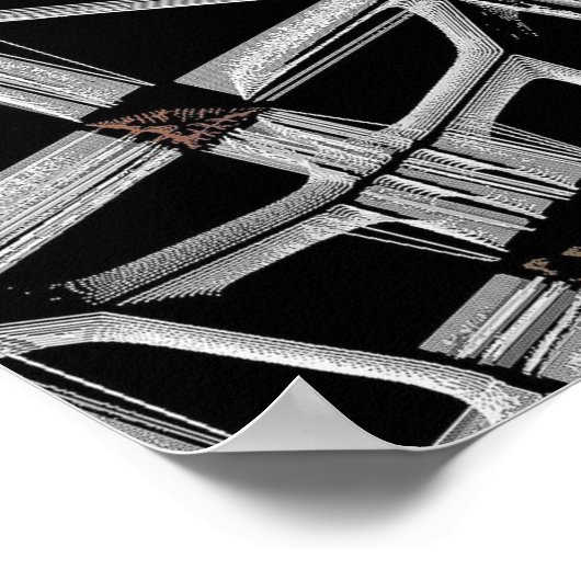 Industrial Mandala ポスター (角)