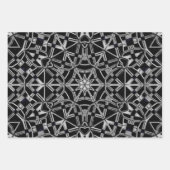 Industrial Mandala ラッピングペーパーシート (正面3)