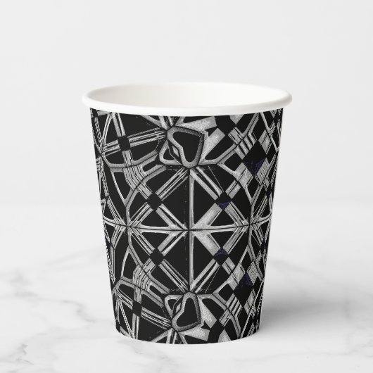 Industrial Mandala 紙コップ (裏面)