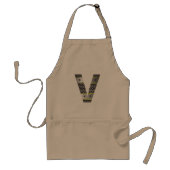Industrial Metal Letter V Apron スタンダードエプロン (正面)
