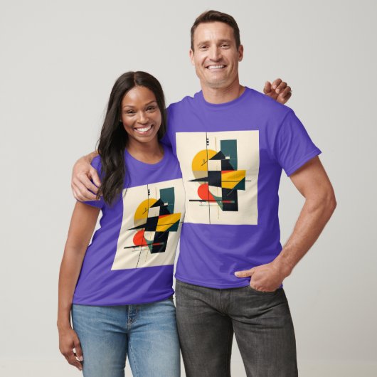 Industrial Rhythm Abstract Art 2 Tシャツ (ユニセックス)