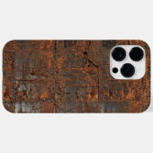 Industrial Rusted Metal Texture iPhone Case Case-Mate iPhoneケース (裏面 (横))