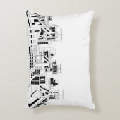 Industrial Skyline Accent Pillow アクセントクッション (正面(垂直))