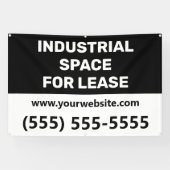 Industrial Space Lease Banner 横断幕 (横)