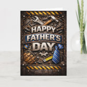 Industrial Tools Mechanic Fathers Day シーズンカード (正面)