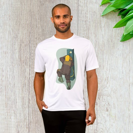 Industrial Welder Welding Metal Plate Tシャツ