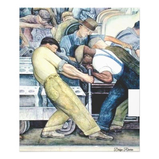 Industry by Diego Rivera (1933) フォトプリント