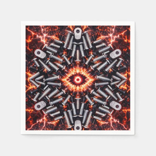 Industry Energy Pulse Napkins – Ritual Edition スタンダードカクテルナプキン (正面)