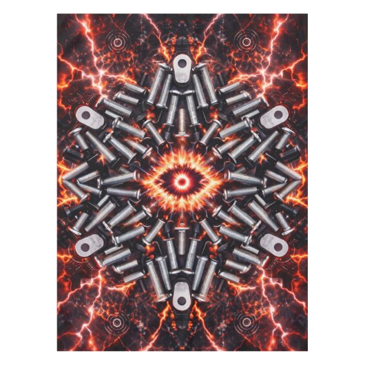 Industry Energy Pulse Tablecloth - Dominance  テーブルクロス (正面)