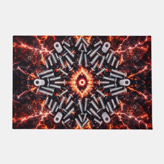 Industry Energy Pulse - The Gatekeeper - High-Volt ドアマット (正面)