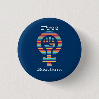 Indyのスコットランドの独立男女同権主義の記号Pinback 缶バッジ