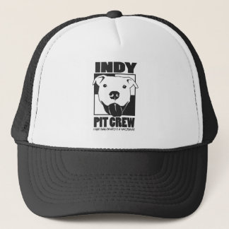 Indyのピット・クルーの役人のロゴ キャップ