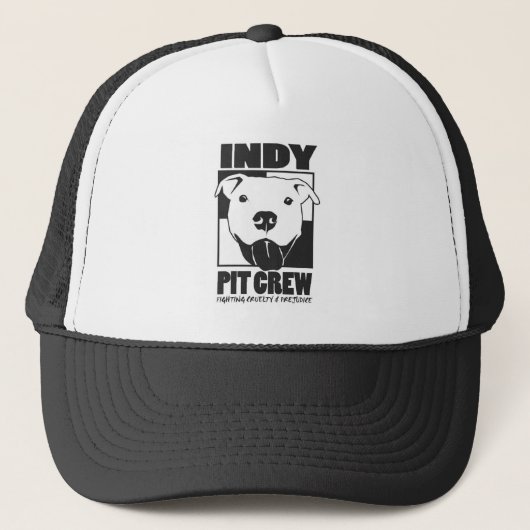Indyのピット・クルーの役人のロゴ キャップ (正面)