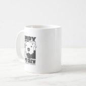 Indyのピット・クルーの役人のロゴ コーヒーマグカップ (正面左)