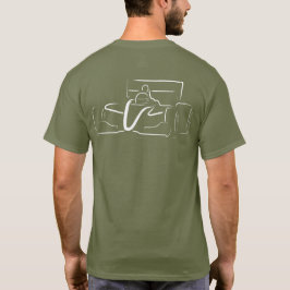 Indy Lights 01 白バック Tシャツ