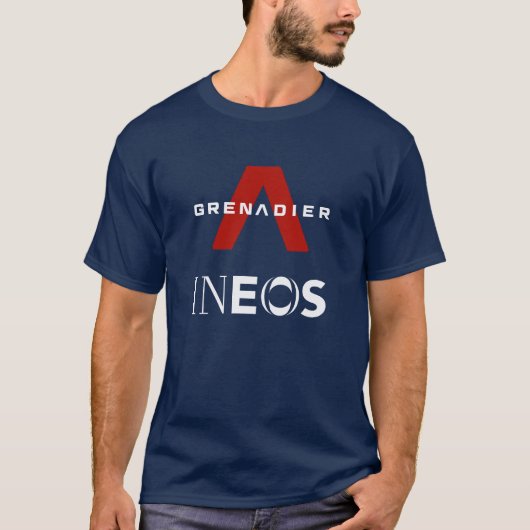 Ineos Grenadiers ProサイクリングチームTシャツ Tシャツ (正面)