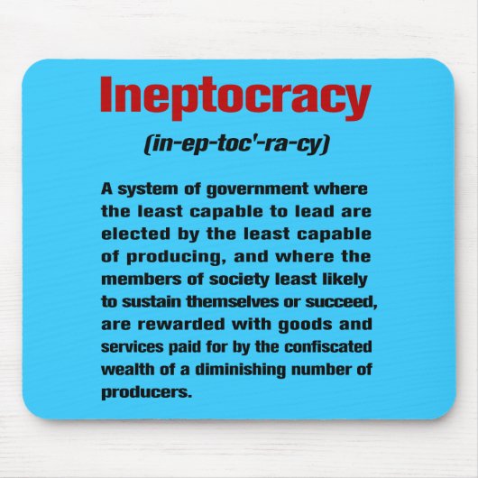 Ineptocracyのマウスパッド マウスパッド (正面)