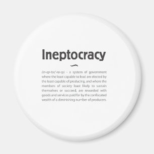 Ineptocracyは定義しました マグネット