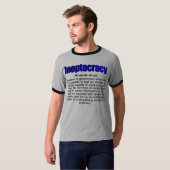 Ineptocracy定義Tシャツ Tシャツ (正面フル)
