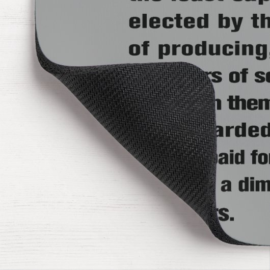 Ineptocracy マウスパッド (コーナー)