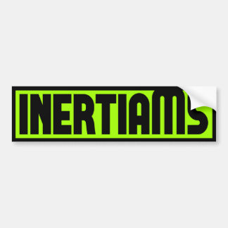 inertiaMS -ブロックのステッカー バンパーステッカー